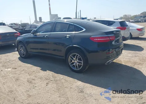 2017 Mercedes-Benz Glc 300 Coupe 4Matic из США, поврежденный, VIN WDC0J4KB3HF193105